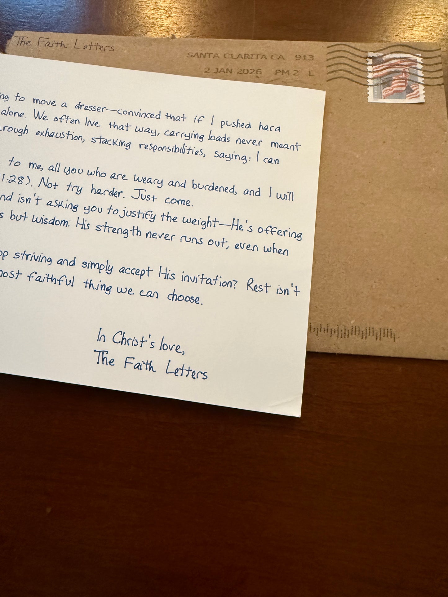 Subscribe to Faith Letters | Monthly Christian Letter Subscription ...